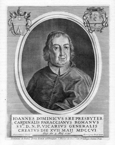 retrato gravado de Girolamo Rossi